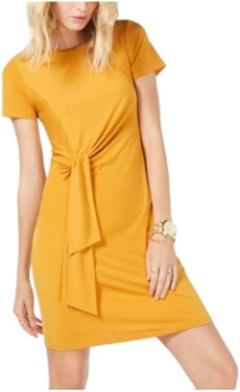 michael kors petite high low dress|Michael Kors marigold dress.